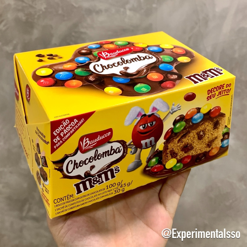 🇧🇷Chocolomba de M&M’s😄
