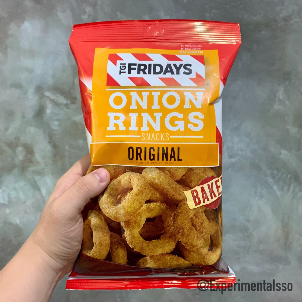 🇺🇸🇧🇷TGI Fridays Snacks – Onion Rings – Original (USA, 2020)
