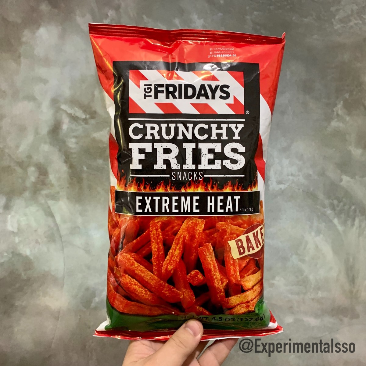🇺🇸🇧🇷TGI Fridays Snacks – Crunchy Fries – Extreme Heat (USA, 2020)