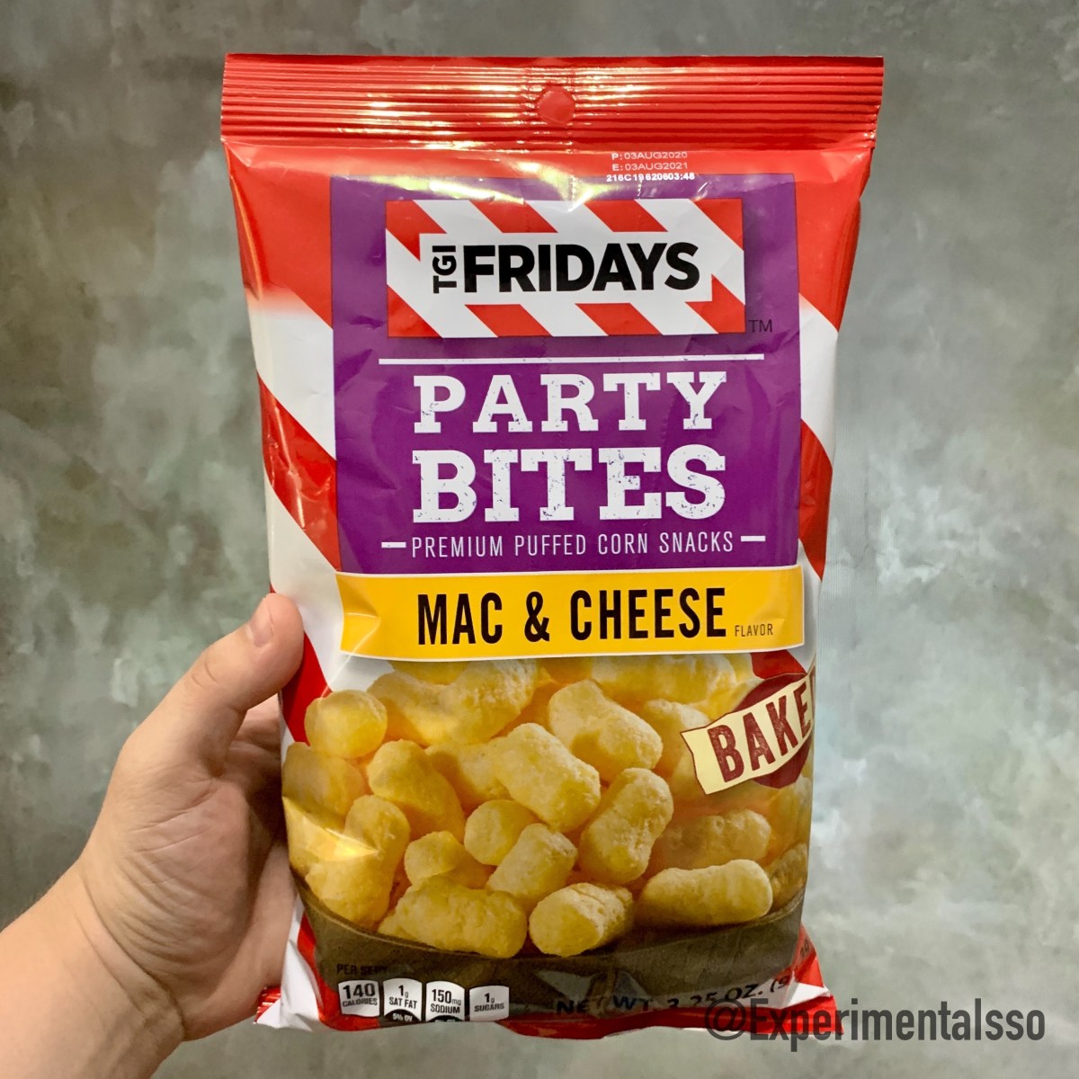 🇺🇸🇧🇷TGI Fridays Snacks – Party Bites – Mac & Cheese (USA, 2020)