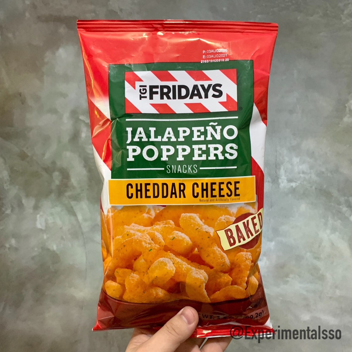 🇺🇸🇧🇷TGI Fridays Snacks – Jakapeño Poppers – Cheddar Cheese (USA, 2020)