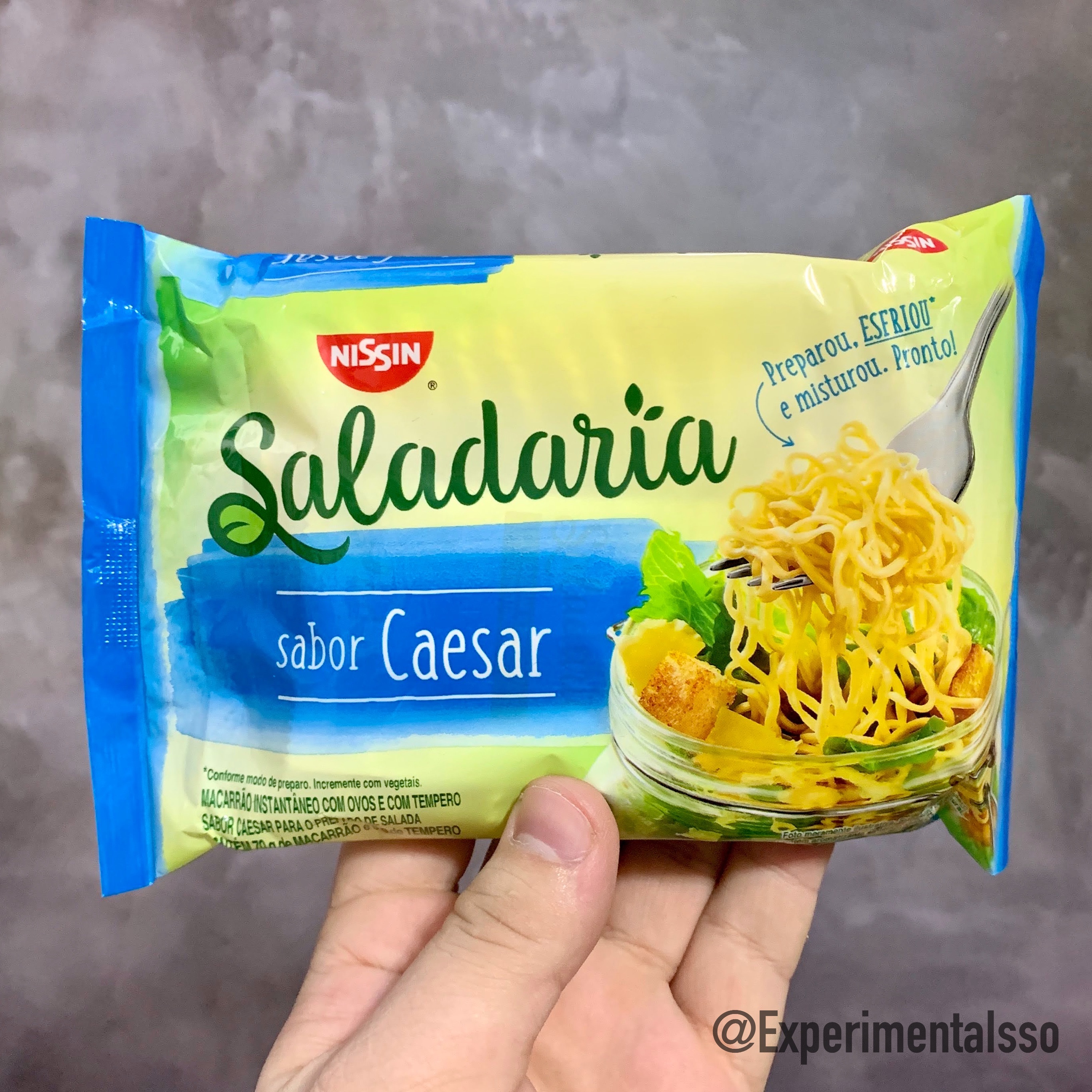 🇧🇷Nissin Saladaria – Sabor Caesar (Brasil, 2020)