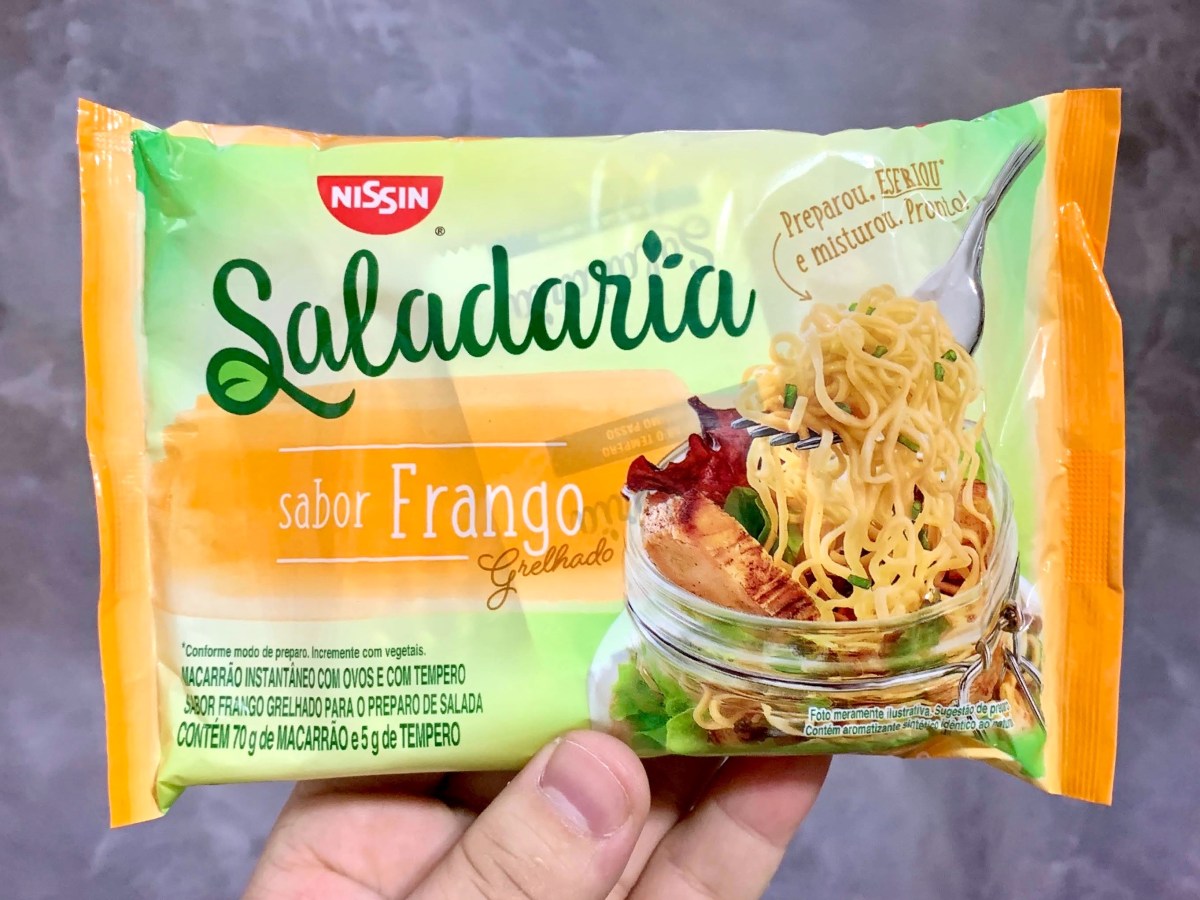 🇧🇷Nissin Saladaria – Sabor Frango Grelhado (Brasil, 2020)