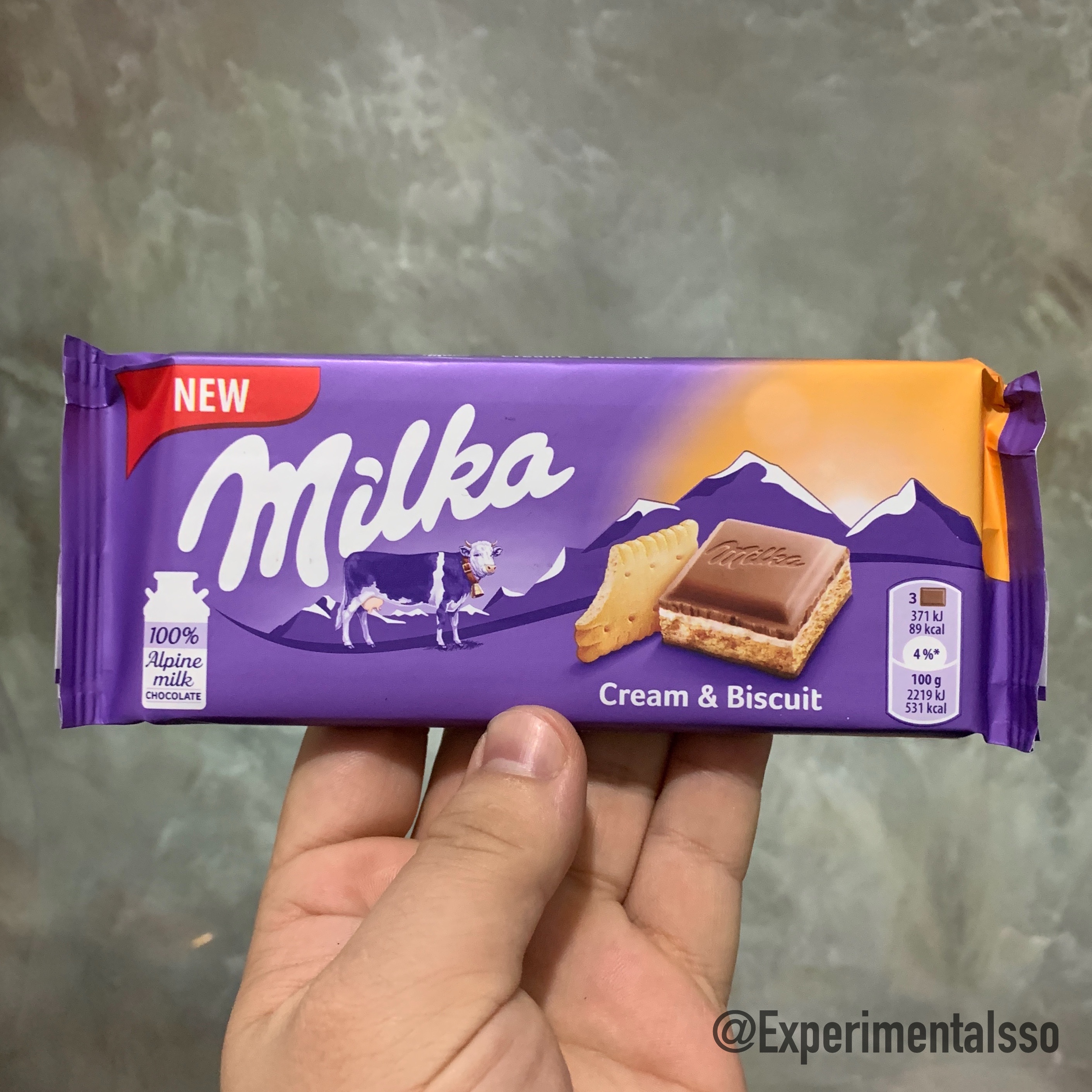 🇷🇴🇧🇷Milka – Cream & Biscuit (Brasil, 2020)