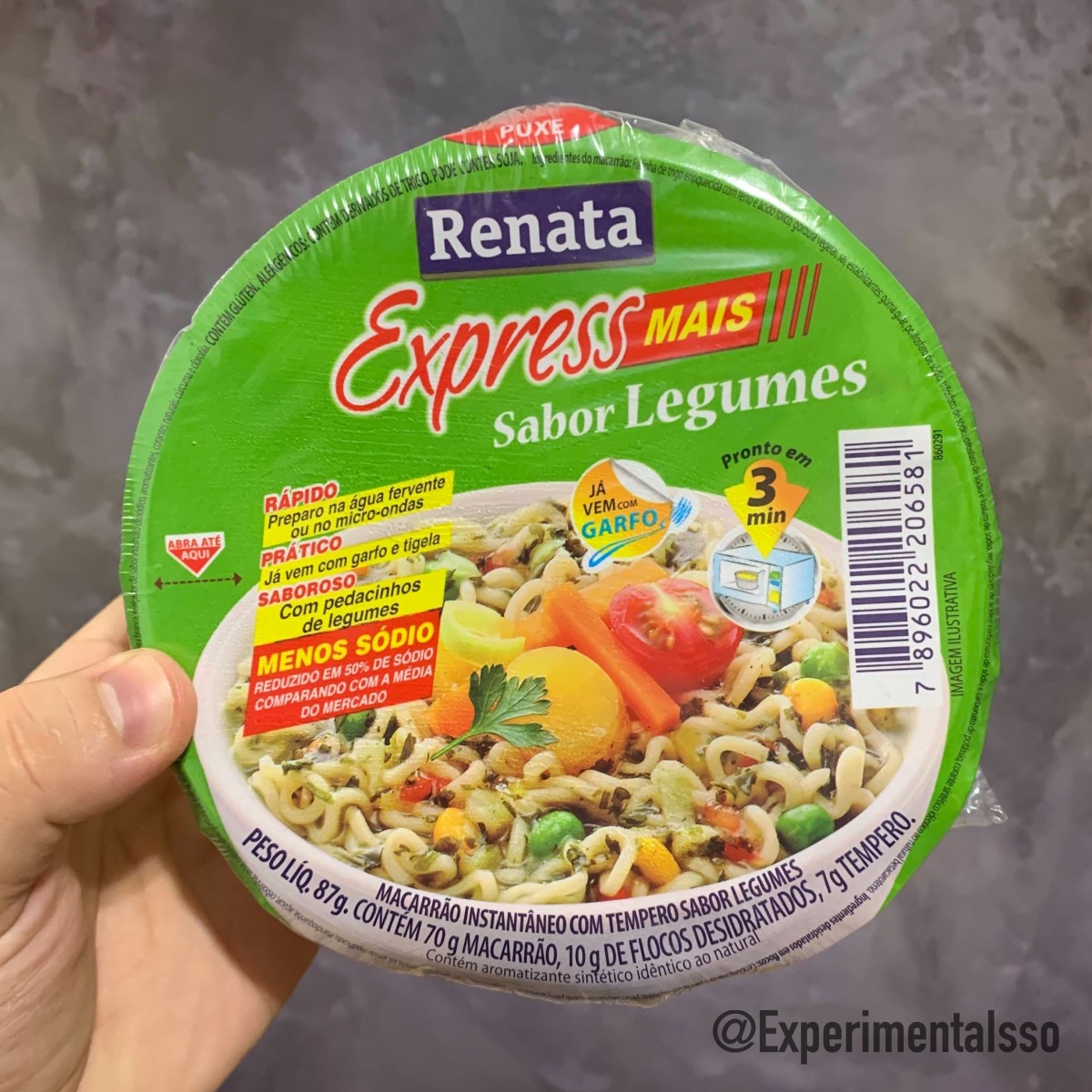 🇧🇷Renata Express Mais – Sabor Legumes (Brasil, 2020)