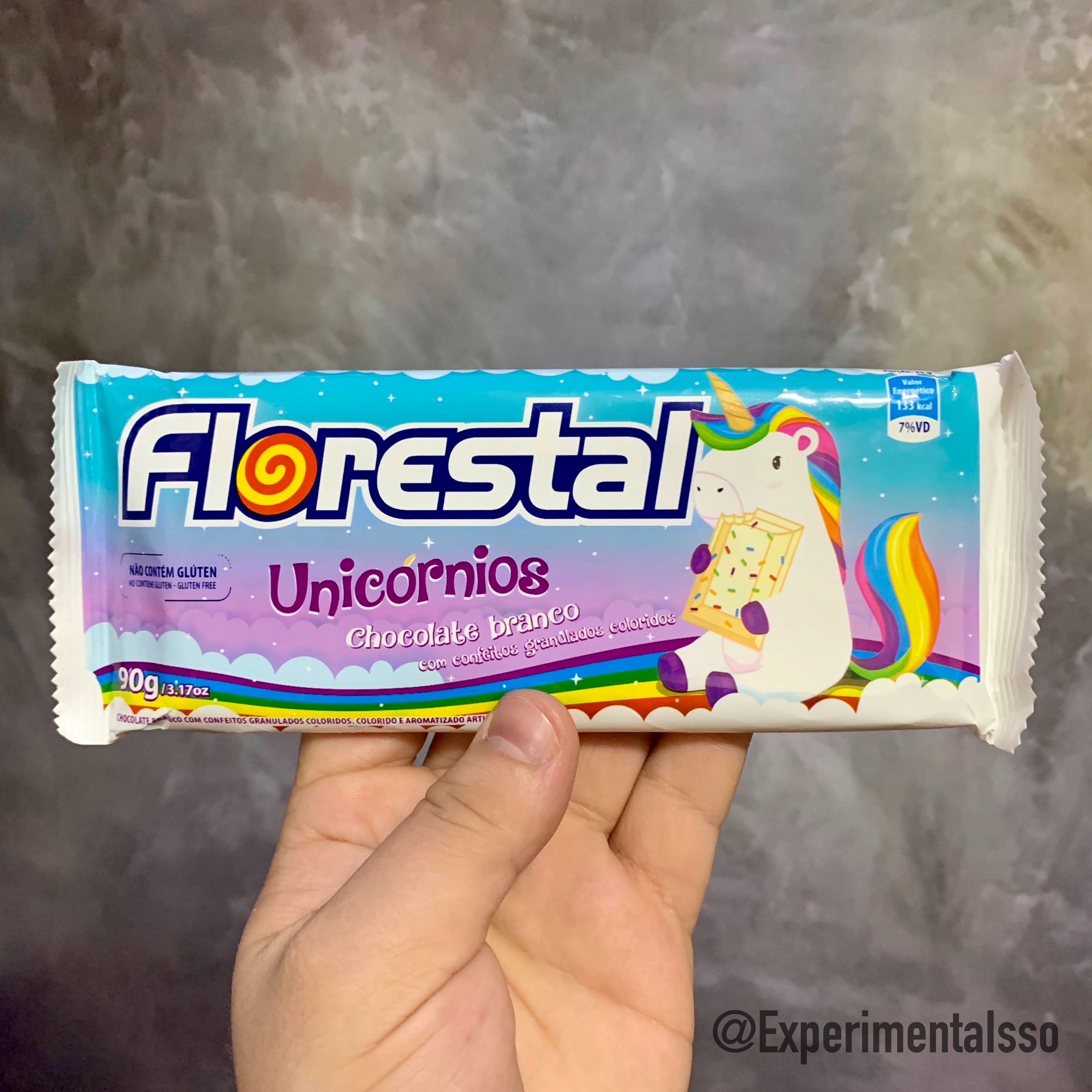 🇧🇷Florestal Unicórnio (Chocolate Branco com confeitos granulados coloridos) (Brasil, 2020)