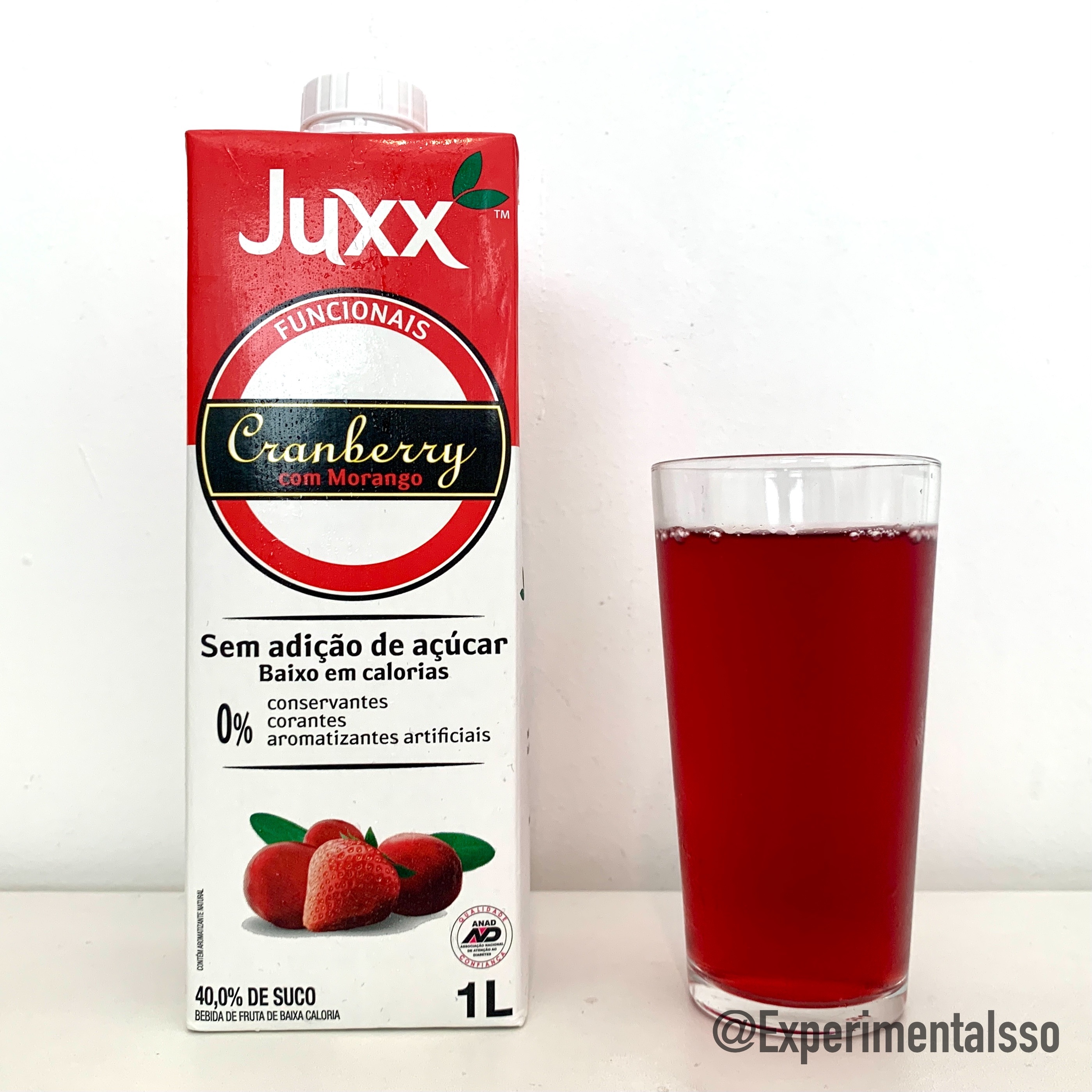 🇧🇷Juxx Funcionais – Cranberry com Morango – Sem Açúcar (Porto Alegre, Brasil, 2021)