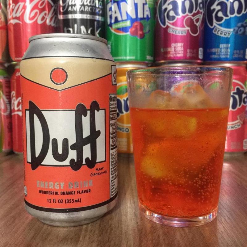 Duff Energy Drink