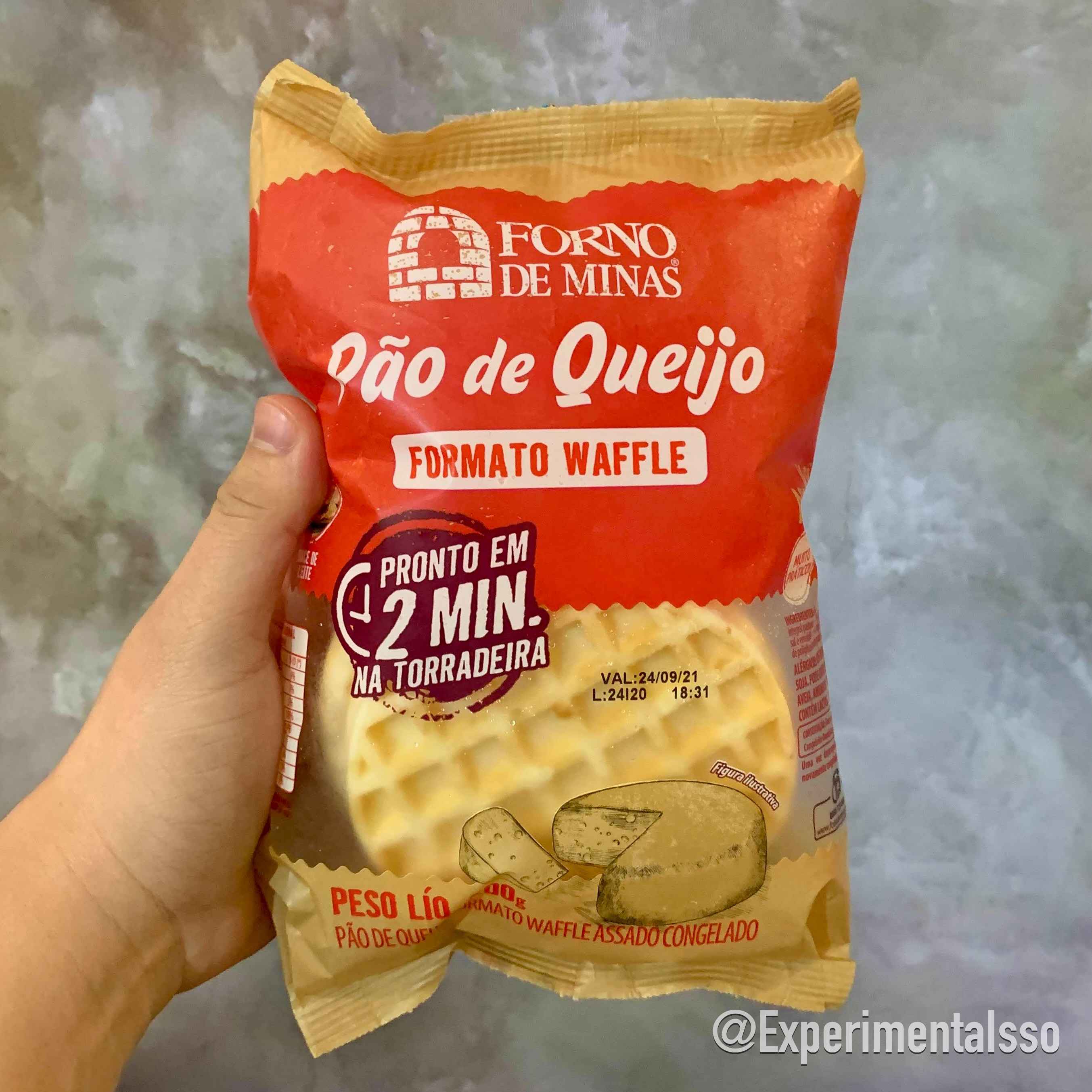 🇧🇷Forno de Minas – Pão de Queijo Formato Waffle (Brasil, 2021)