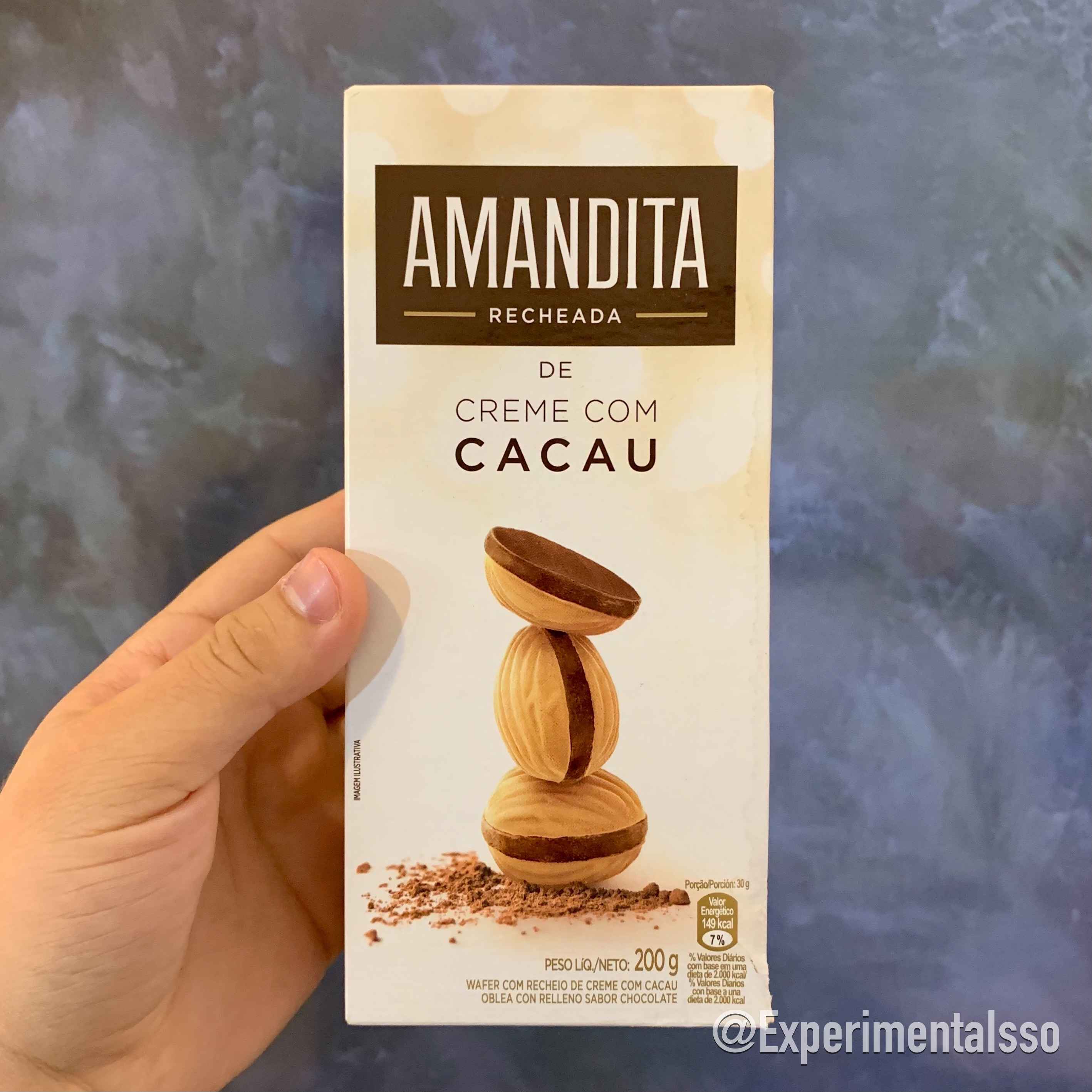 🇧🇷Amandita Recheada de Creme de Cacau (Brasil, 2021)
