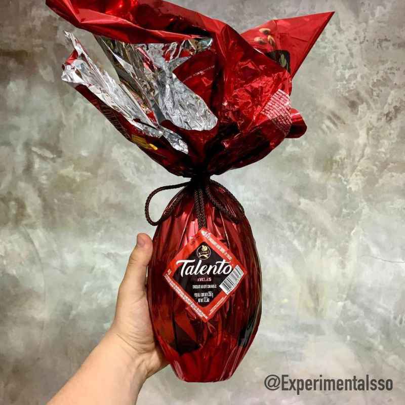 🇧🇷Garoto – Ovo de Páscoa Talento Avelãs 😋 (Brasil, 2021)