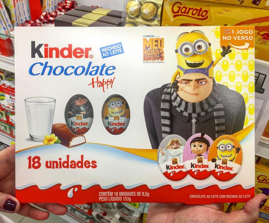 🇧🇷Kinder Chocolate Happy! 😋