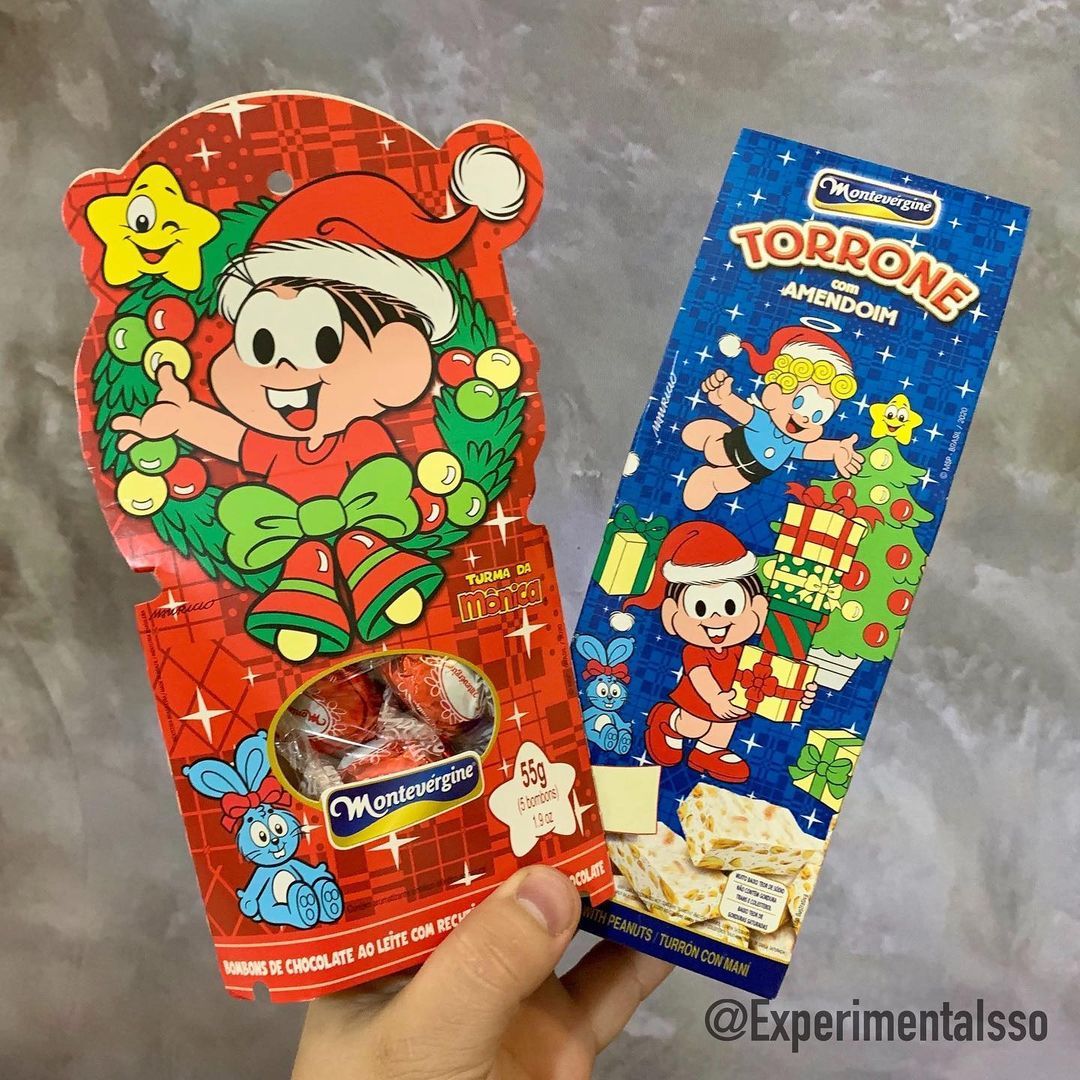 🇧🇷Montevergine – Torrone e Bombom Turma da Mônica – Feliz Natal! (Brasil, 2020)