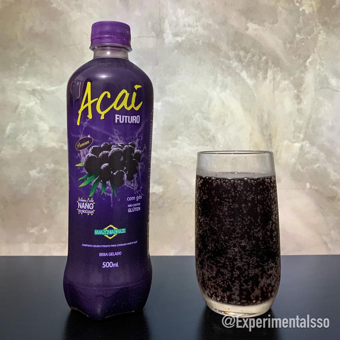 🇧🇷Açaí Futuro – Refrigerante sabor açaí – Garrafa 500ml (Brasil, 2021 ...