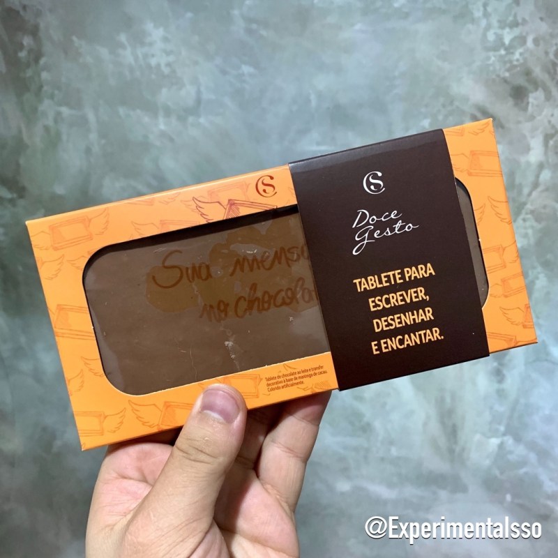 🇧🇷Chocolate pra escrever! 😯