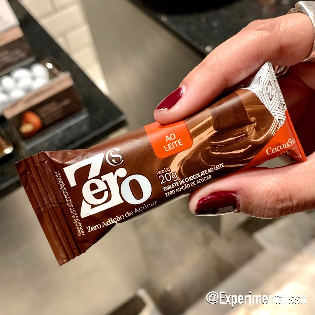 🇧🇷Cacau Show – Barrinha de Chocolate Zero ao Leite – Páscoa (Brasil, 2020) 👍