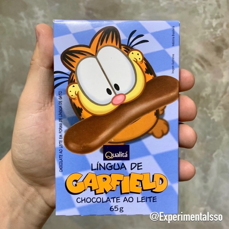 🇧🇷Língua de Garfield 😋