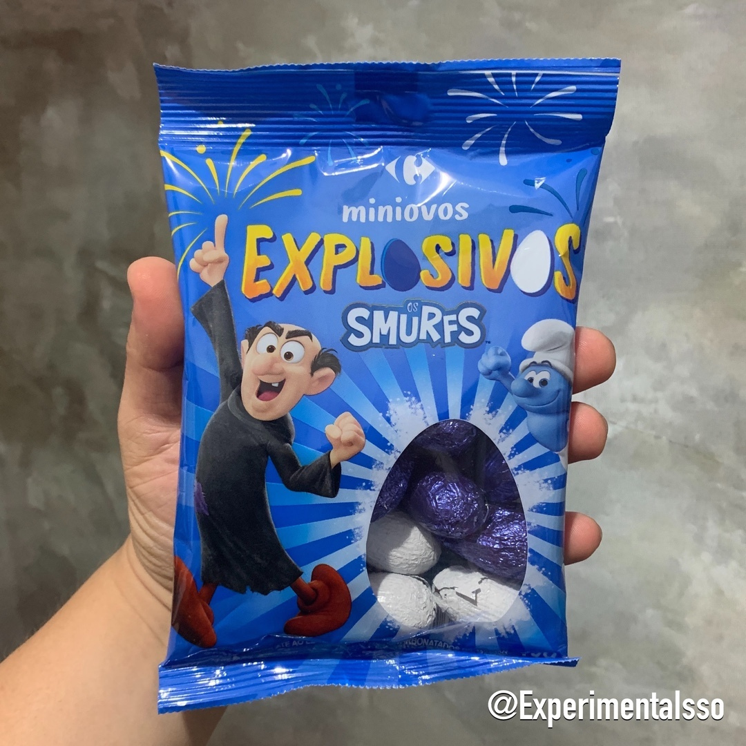 🇧🇷Ovinhos Explosivos dos Smurfs! 😱