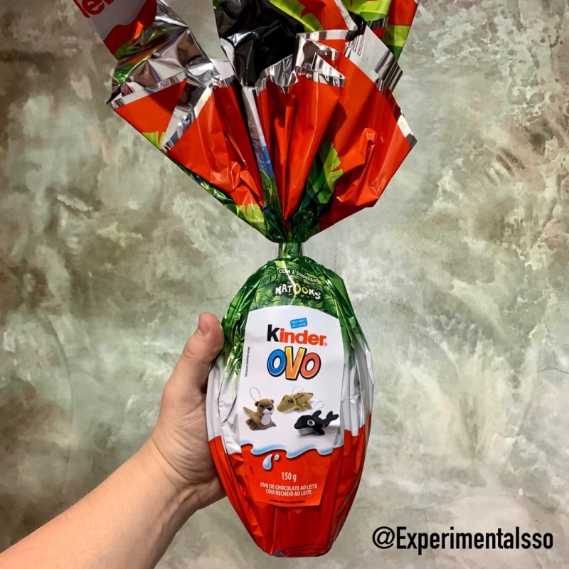 Kinder Ovo Gigante Natoons 😍 – Kinder Ovo de Páscoa 150g