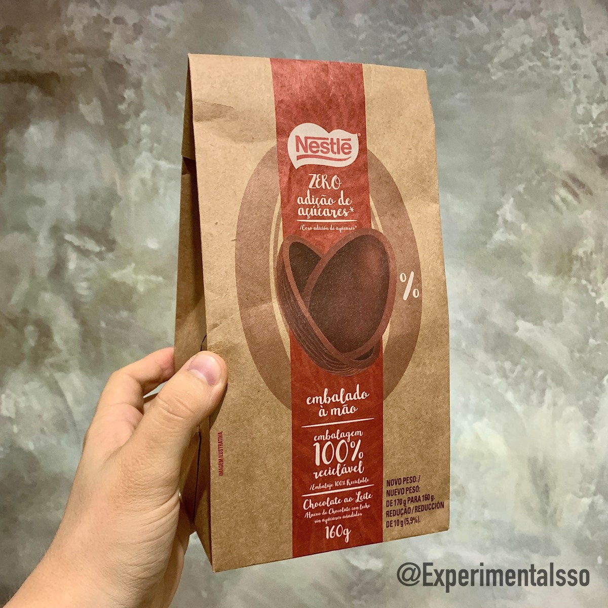 Ovo de Páscoa Zero Adição de Açucares 😋