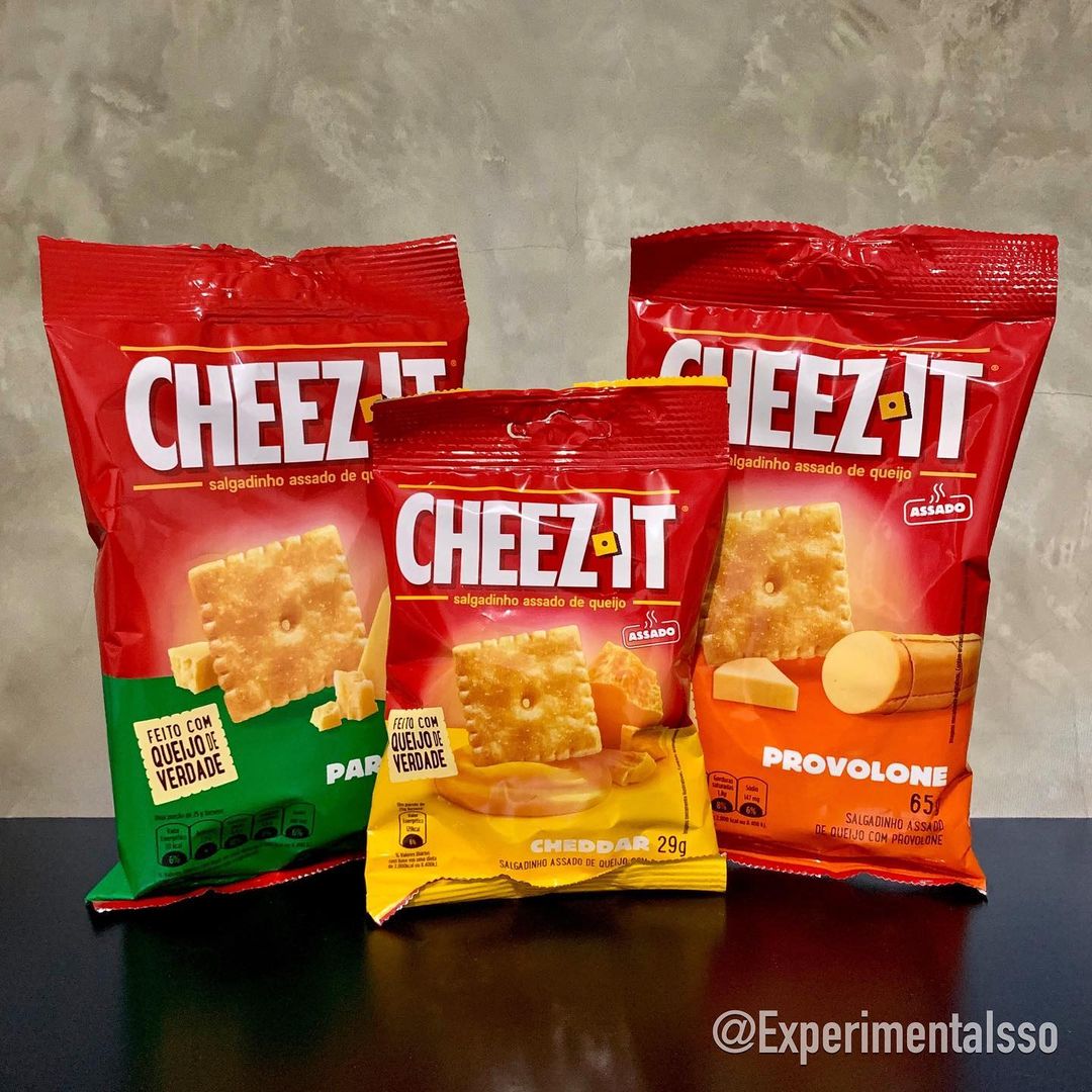 Cheez-It chega ao Brasil!