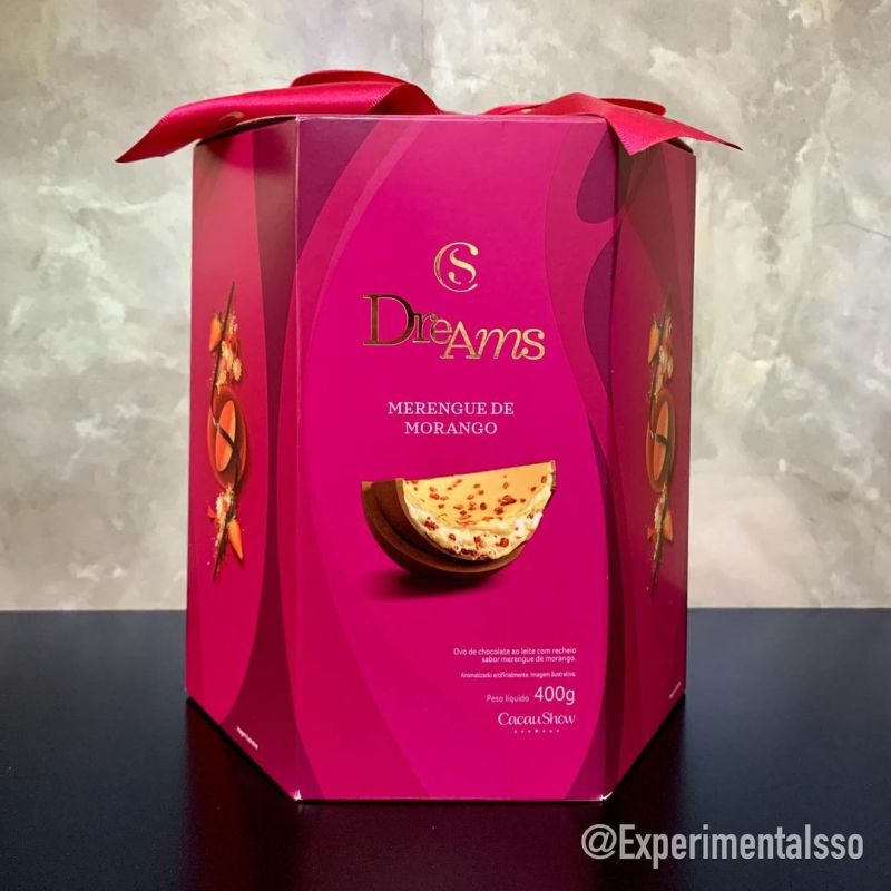 🇧🇷Cacau Show – Dreams Merengue de Morango (Brasil, 2021) 🍓