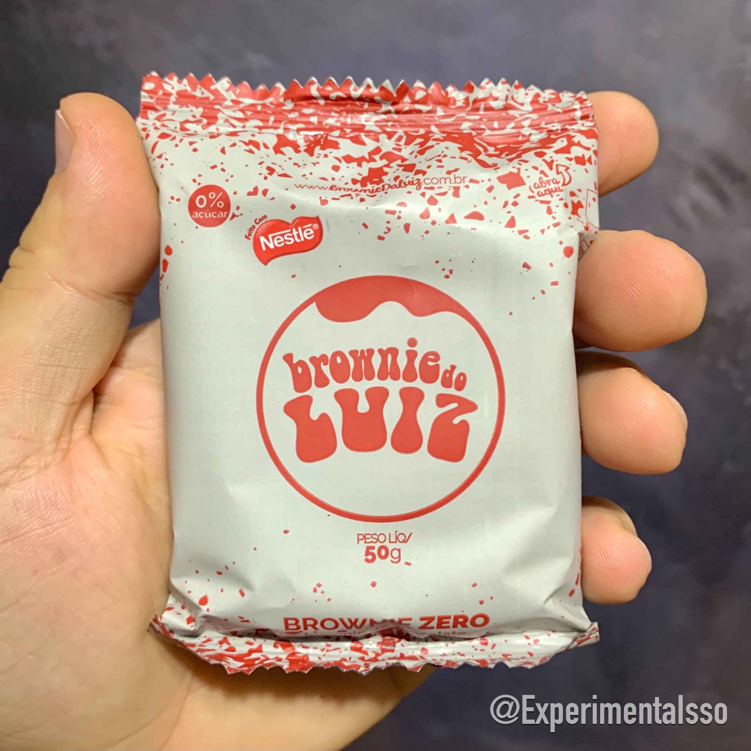 🇧🇷Brownie do Luiz ZERO AÇÚCAR  (Brasil, 2021)😁