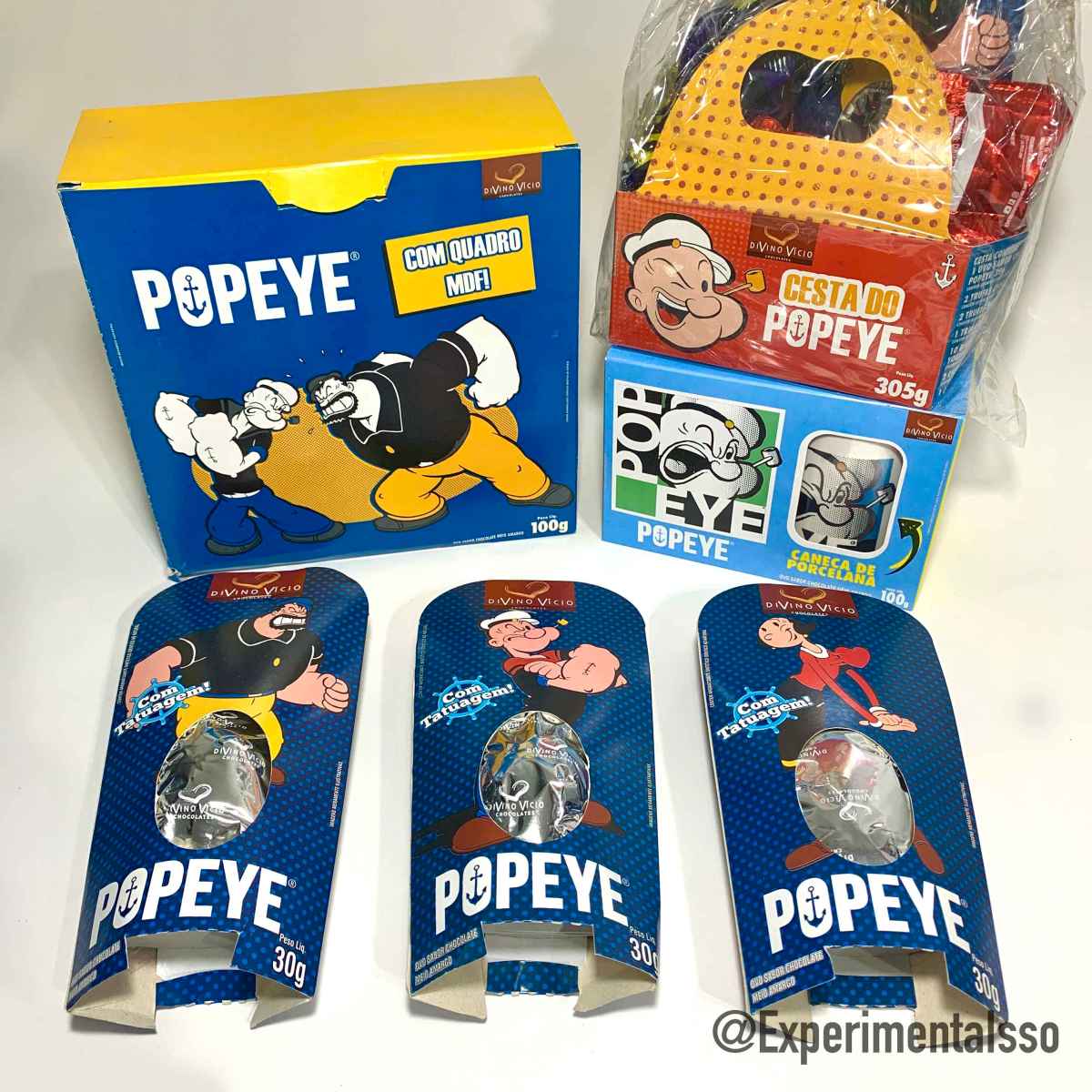 Ovos de Páscoa do Popeye – Divino Vicio Chocolates