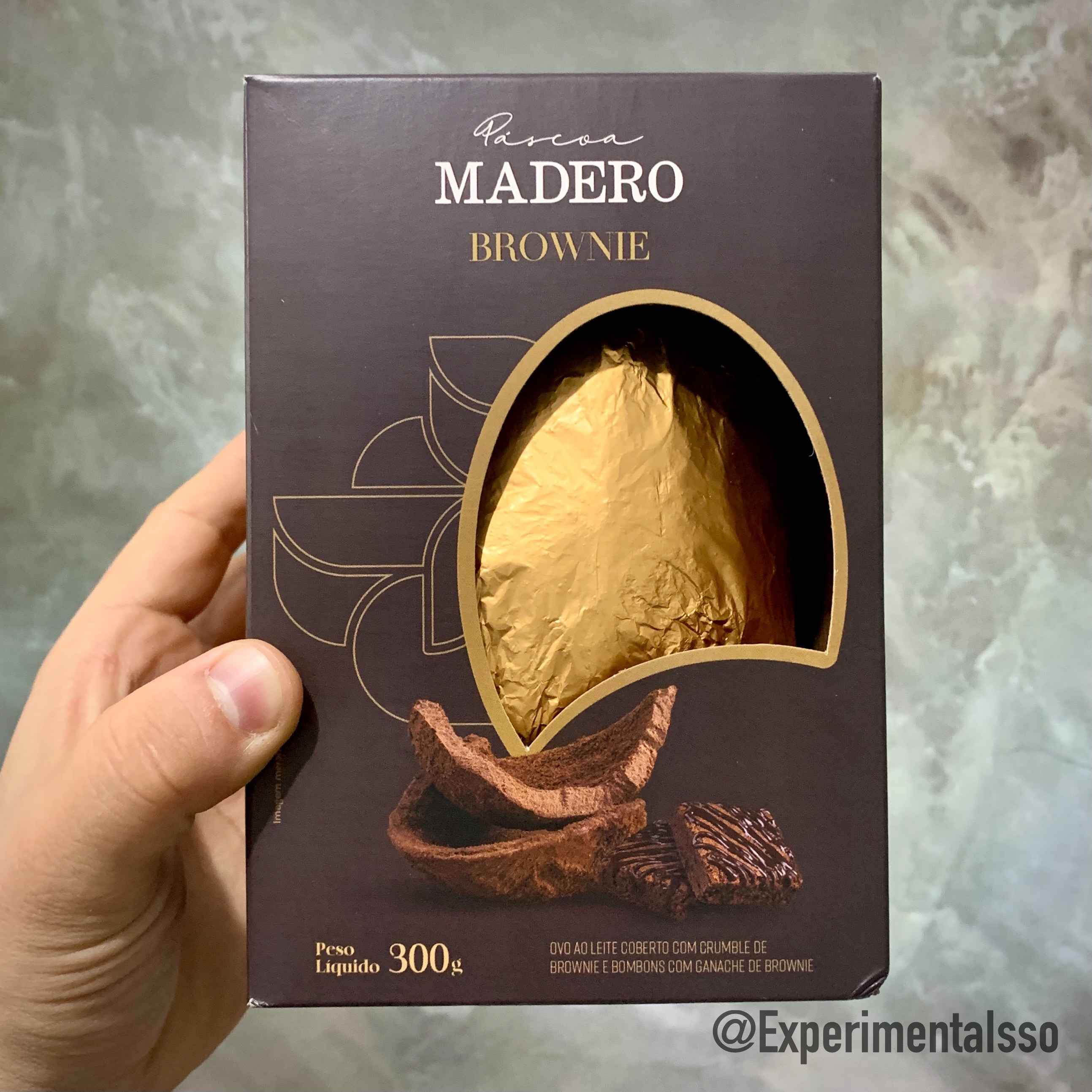 Ovo de Páscoa Madero Brownie (Brasil, 2021)