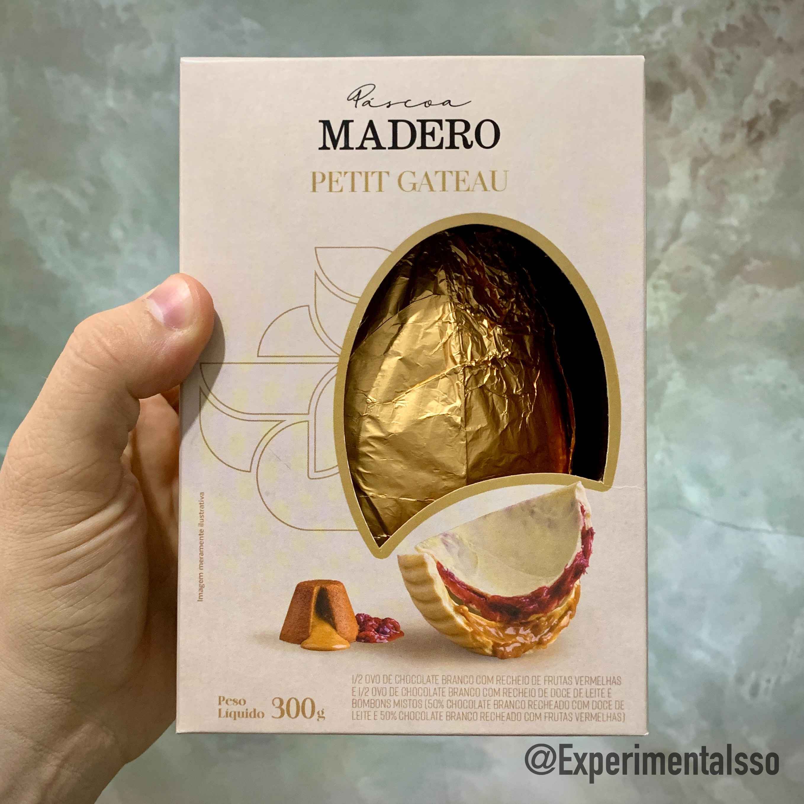 Ovo de Páscoa Madero Petit Gateu (Brasil, 2021)