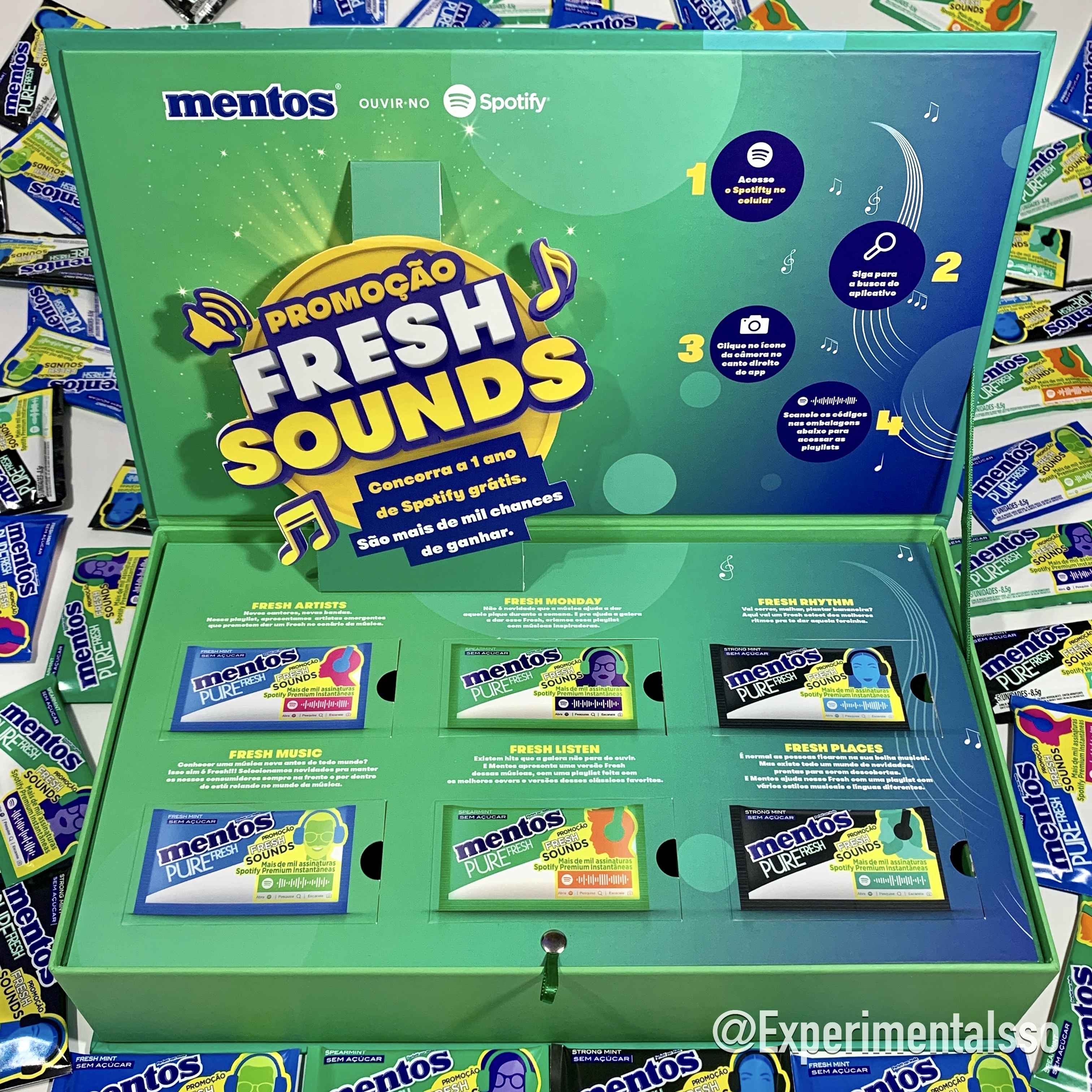Recebemos um Kit de Mentos!