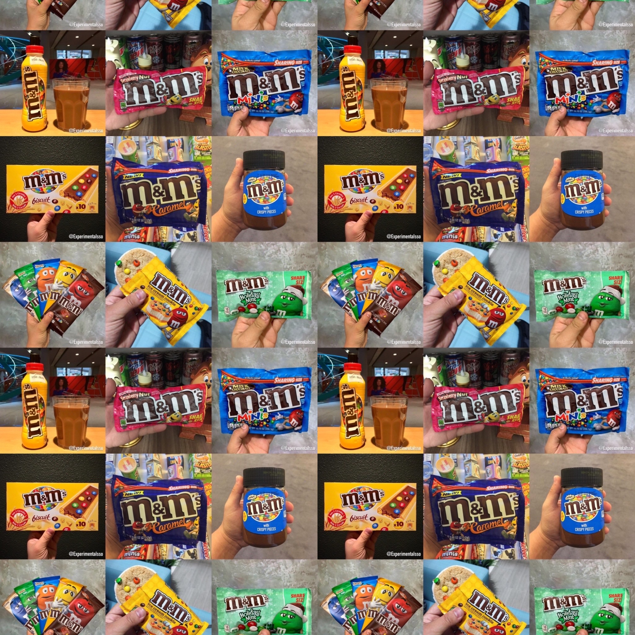 Lista de sabores de M&M’S