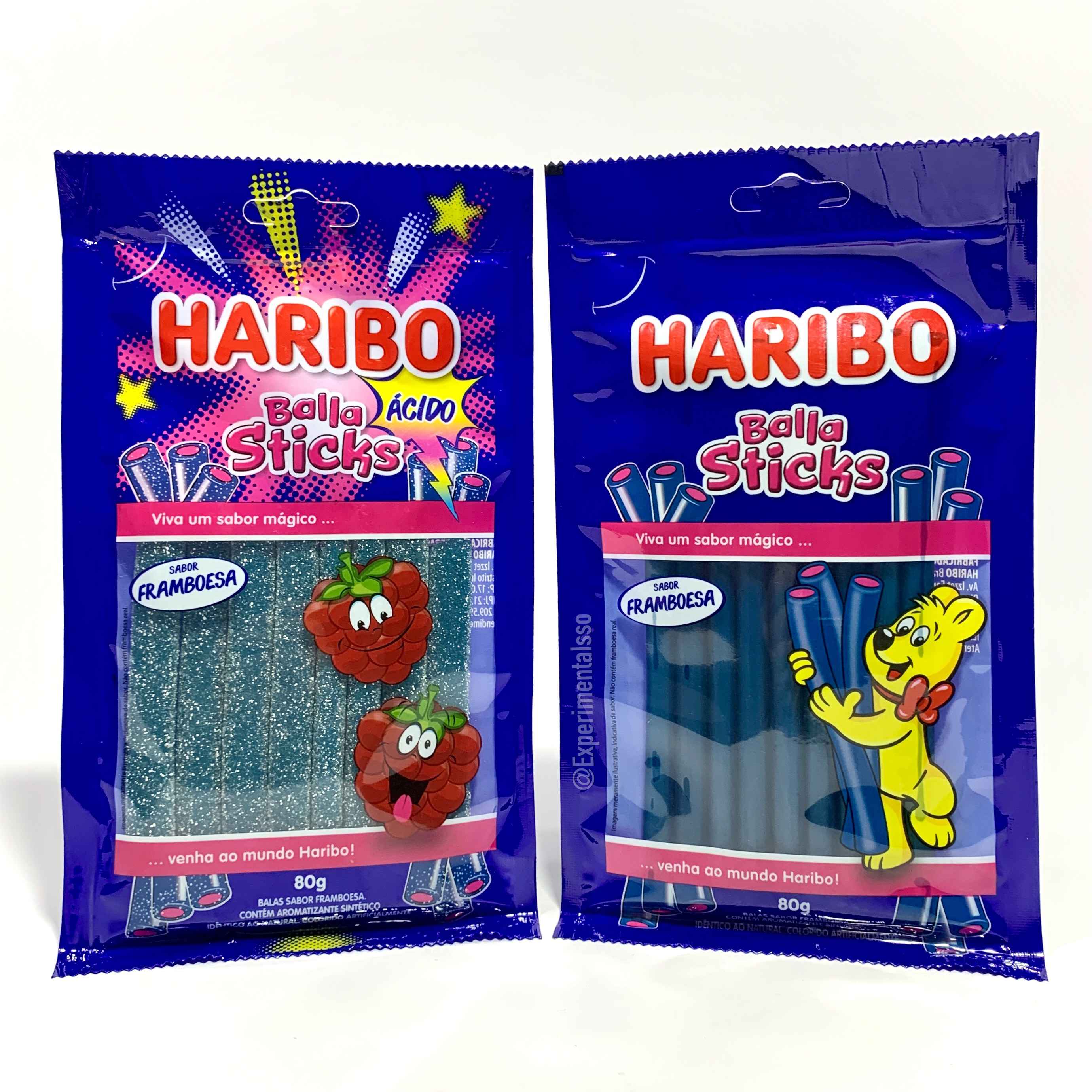 Haribo Balla Sticks Framboesa + Ácido