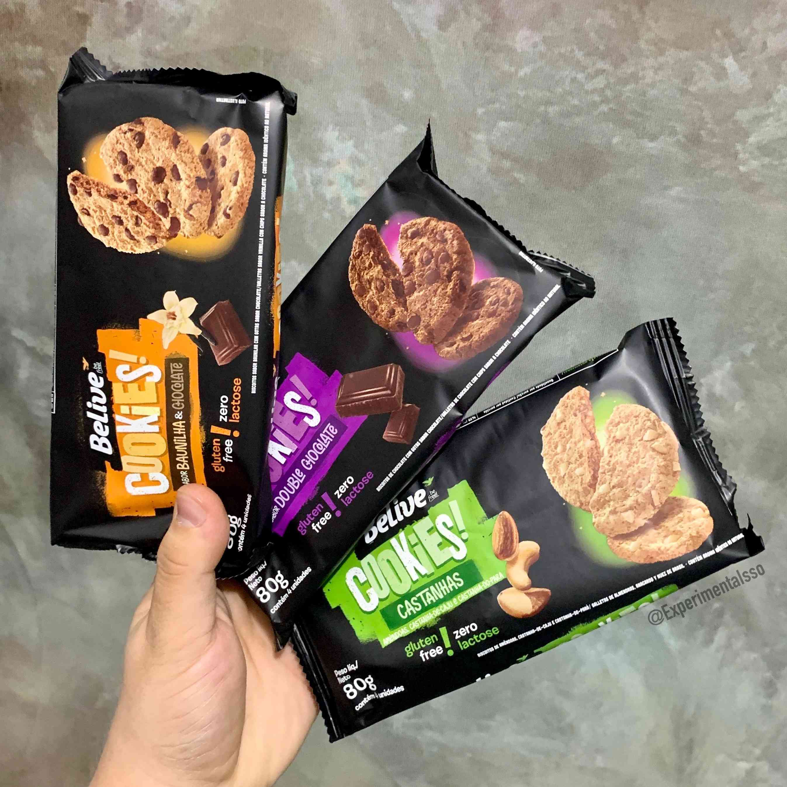 Belive Cookie Biscoito sem gluten