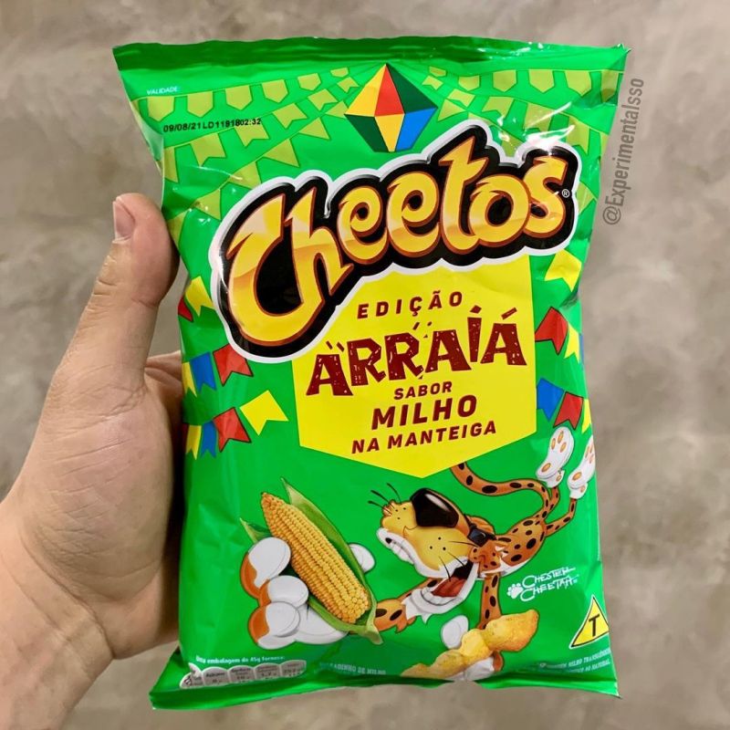 Cheetos Arraiá Sabor Milho na Manteiga