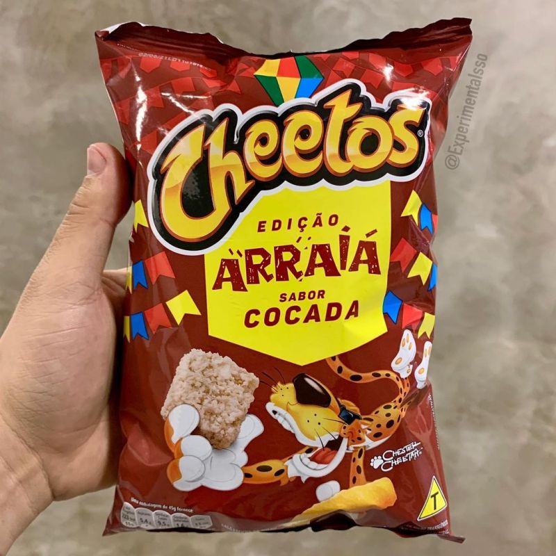 Cheetos Arraiá Sabor Cocada