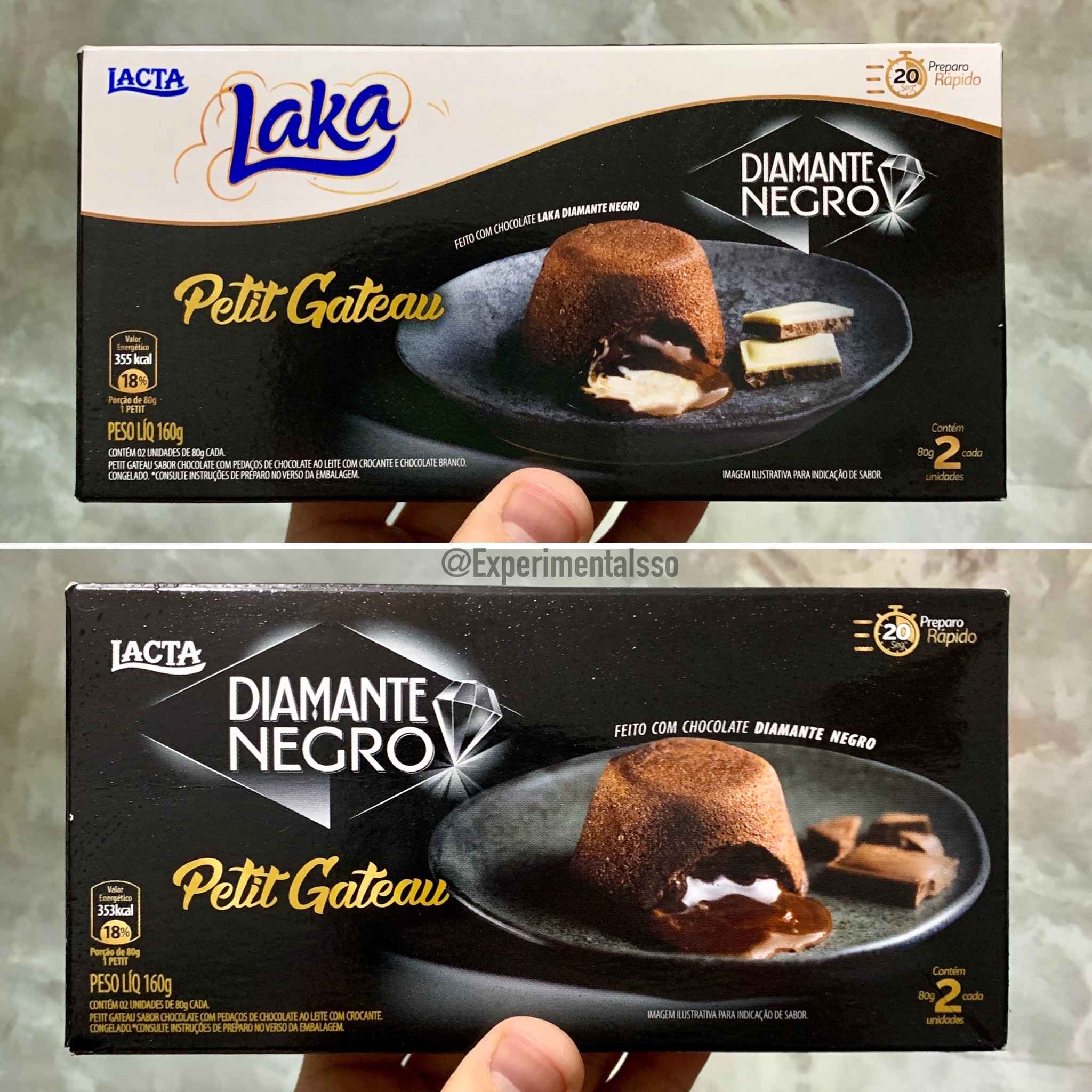 Mr Bay Petit Gateu e Torta Diamante Negro