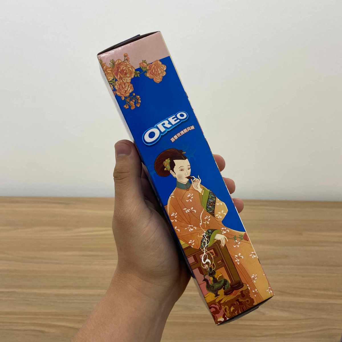 Oreo Chinesa Sabor Lichia e Rosas
