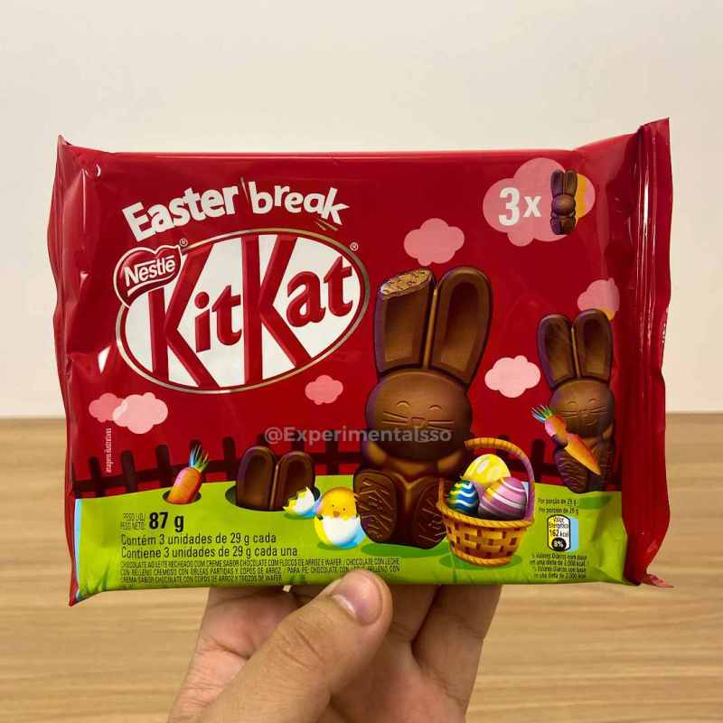 KitKat Bunny – Easter Break – Edição 2022 – Coelhinho de Páscoa😄