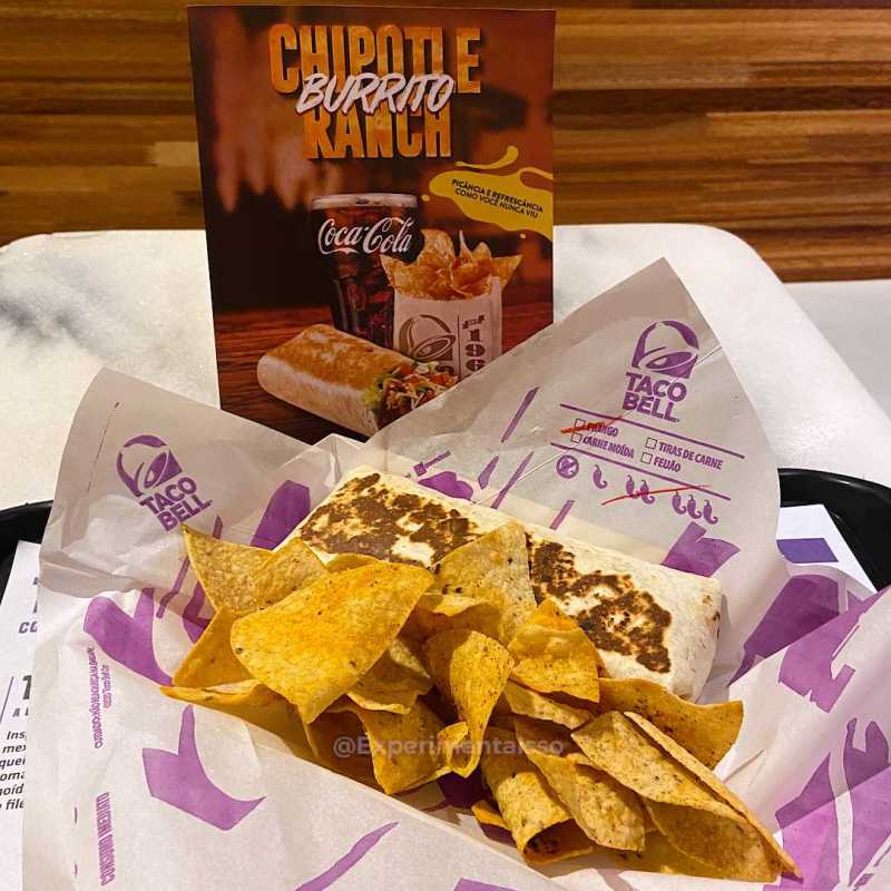 Novo Taco Bell CBR (Chipotle Burrito Ranch)
