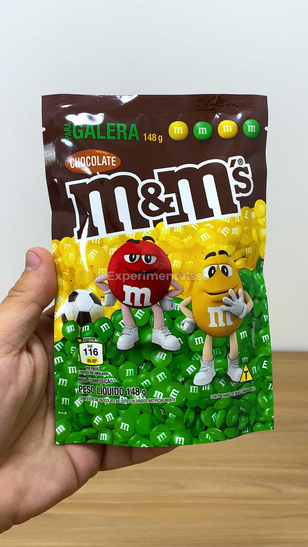 M&Ms Edição Limitada Copa do Mundo 2022