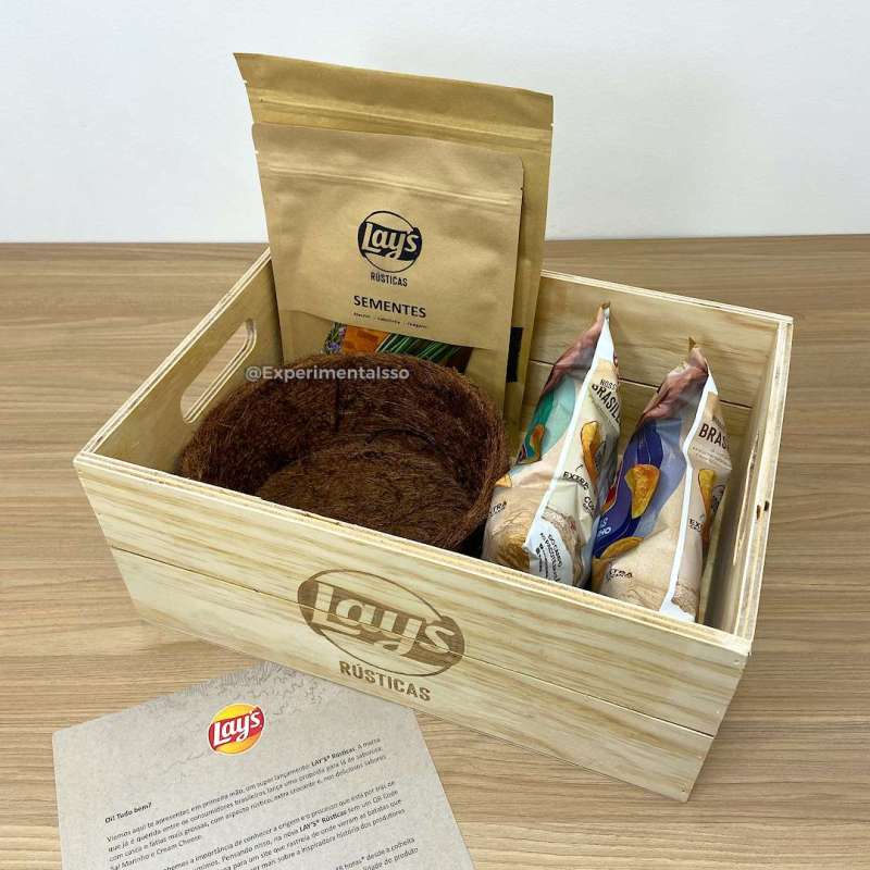 Lay’s Rústicas – Sabor Sal Marinho e Cream Cheese