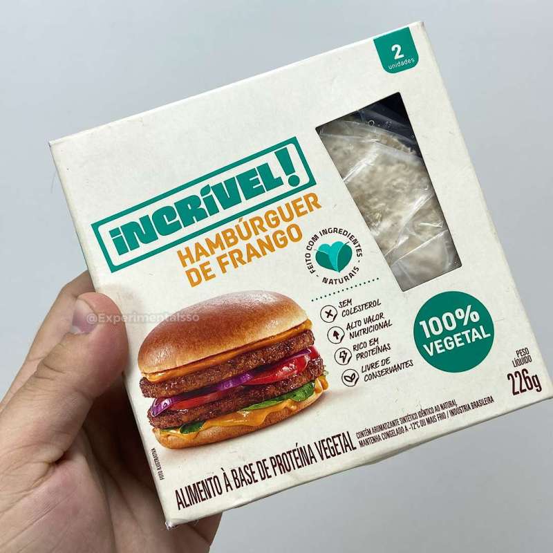 Incrível Hamburguer de Frango