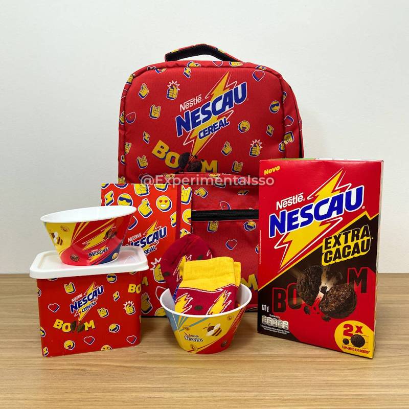 Novo Cereal Nescau Boom Extra Cacau da Nestlé