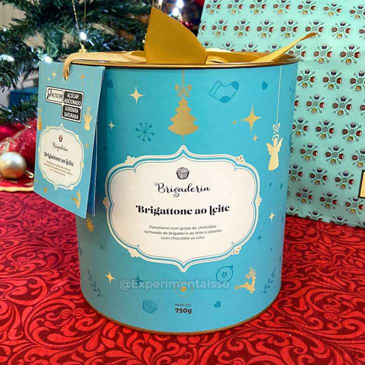 Brigattone ao Leite da Brigaderia