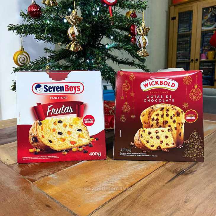 Recebidos Wickbold e Seven Boys (Panettones)