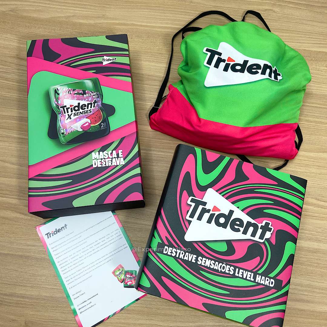 Recebidos Trident X Senses