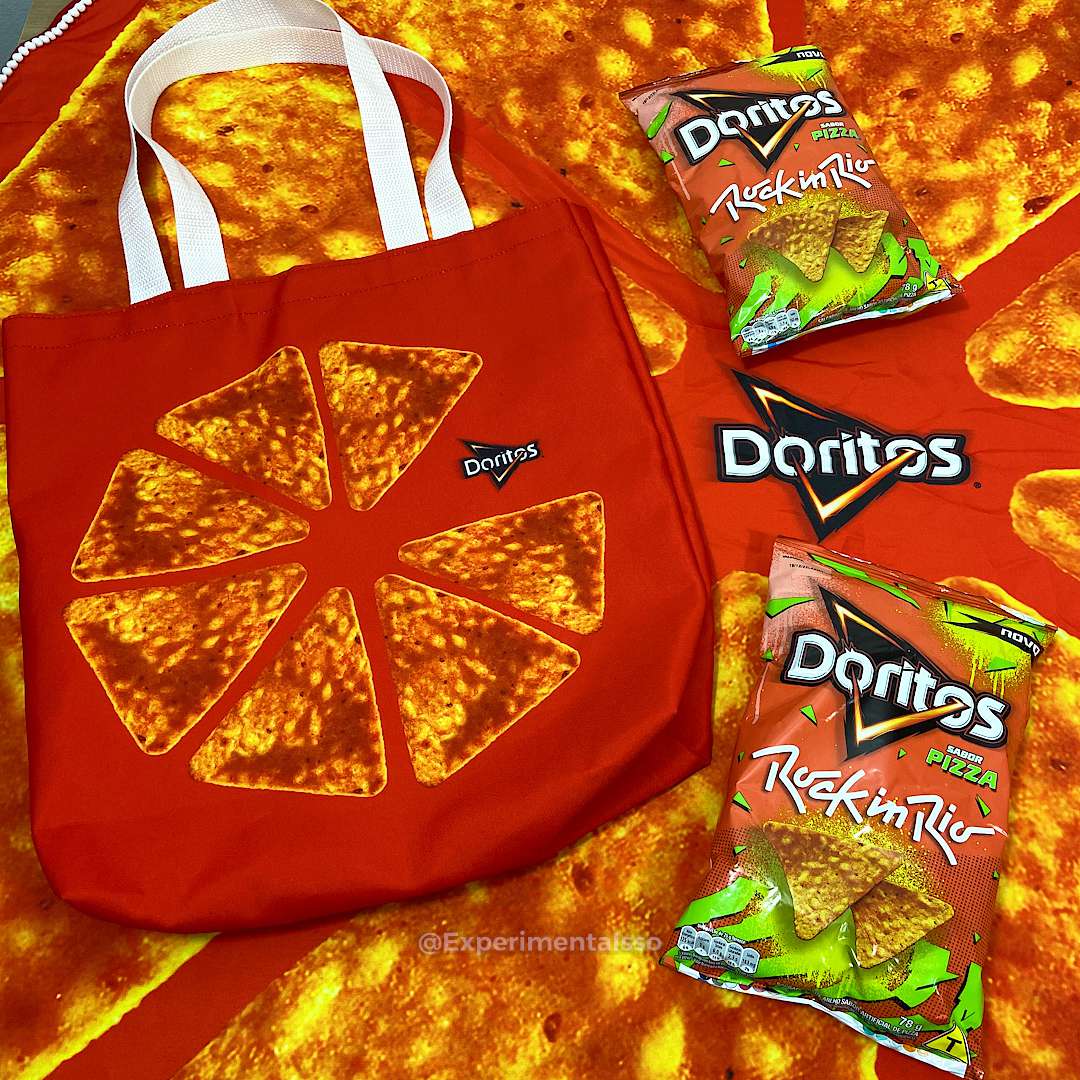 Recebidos Doritos Pizza 😋🍕