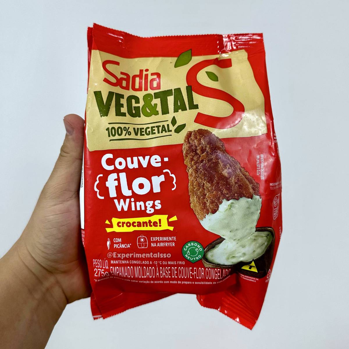 Couve-Flor Wings 👌😋