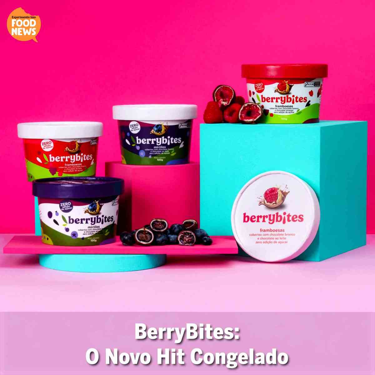 BerryBites: O Novo Hit Congelado! 🍫🫐